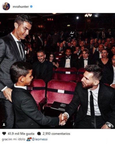 Polémica en foto de Ronaldo Jr.