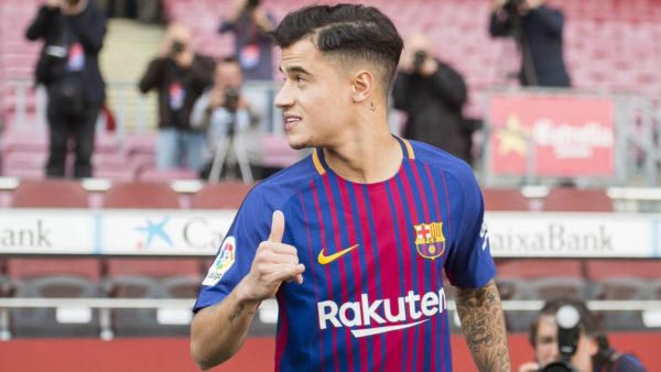 Coutinho tiene una lesión en el muslo derecho