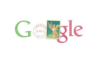 Logo google en colores de México