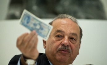 Carlos slim baja de puestos en forbes