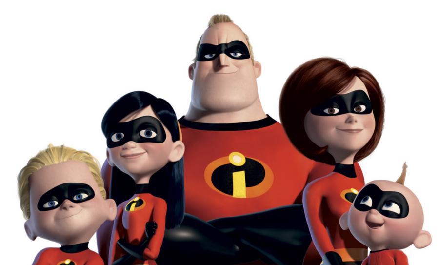 imagen oficial de ''Los Increíbles 2''