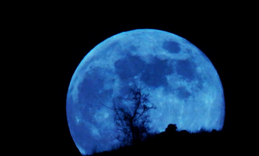 superluna azul, luna azul, súper luna, eclipse lunar