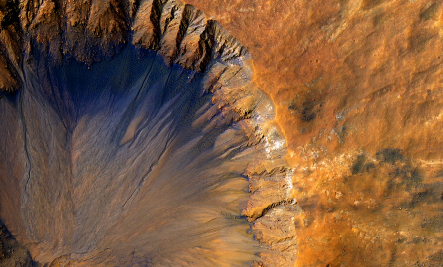 presencia de agua en Marte , NASA, agua en Marte, Marte