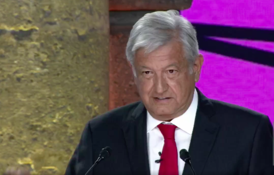 AMLO en el primer debate presidencial 2018, AMLO, López Obrador, ya sabes quién, elecciones2018, MORENA, PT, PES