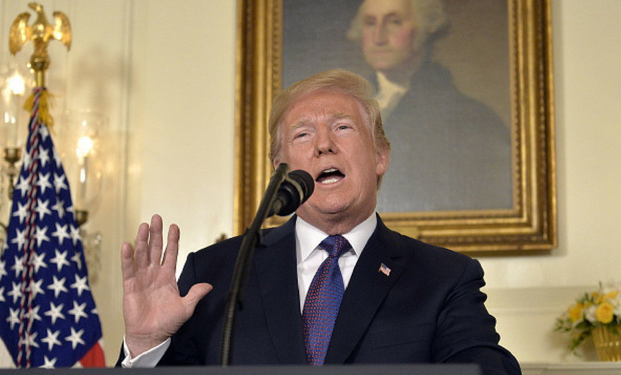 Trump dijo que ataque en Siria, Siria