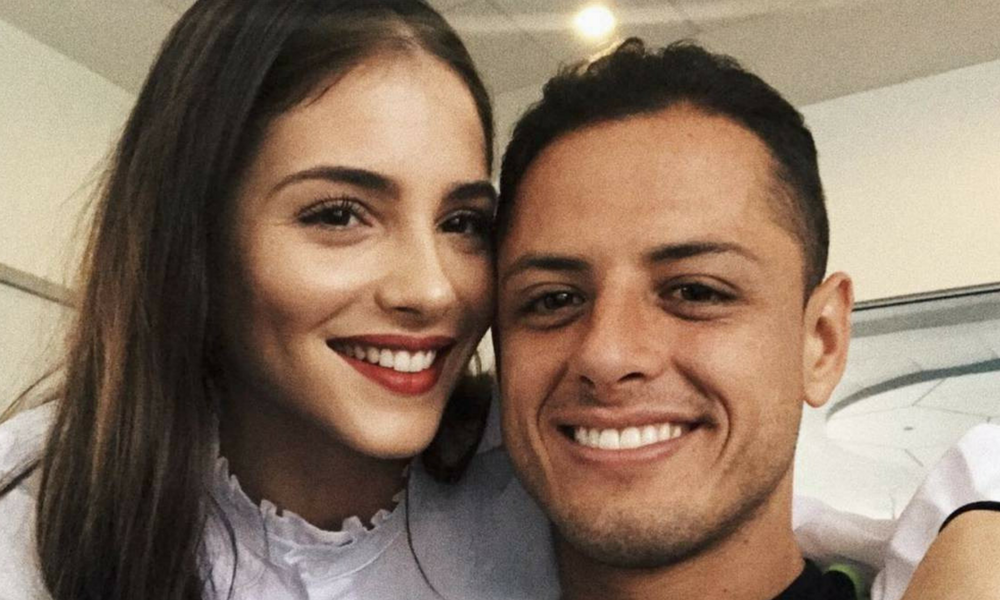 Andrea Duro y “Chicharito” Hernández, “Chicharito” Hernández