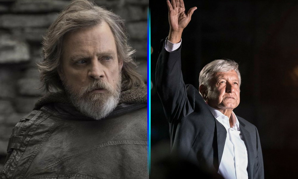 Mark Hamill apoya a AMLO