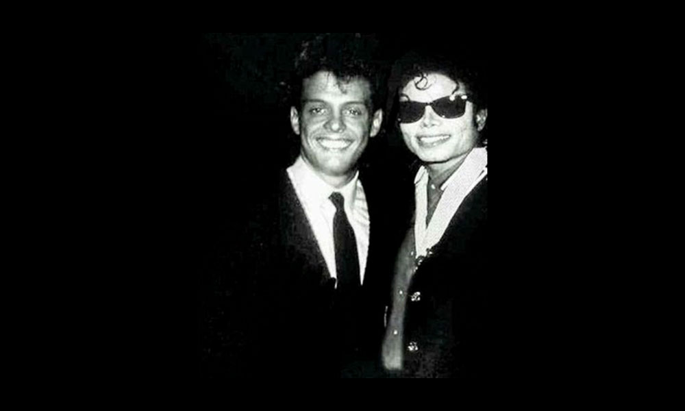 Michael Jackson y Luis Miguel