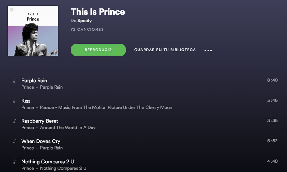 Prince llega a las plataformas digitales