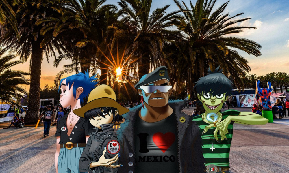 regreso de Gorillaz a México