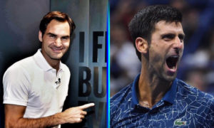 Djokovic le dio pelotazo a Federer