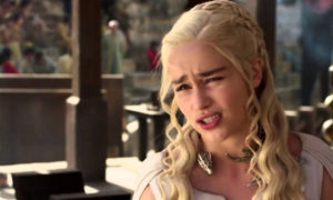 Emilia Clarke quiere el Trono de Hierro