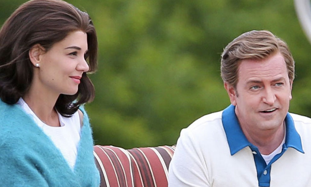 Katie Holmes y Matthew Perry