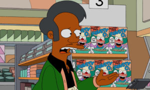 Apu deja a Los Simpson por racismo