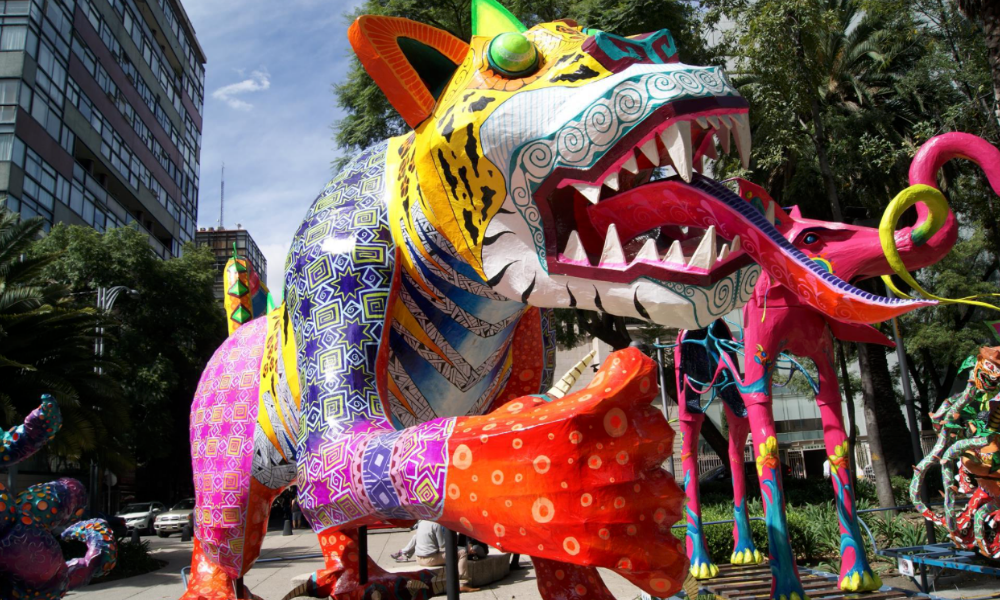 desfile de alebrijes en la CDMX