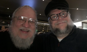 George R. R. Martin y Guillermo del Toro