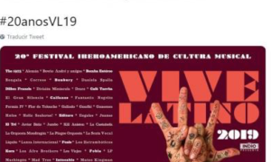 cartel del Vive Latino 2019