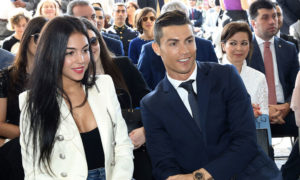 Foto de Cristiano Ronaldo y Georgina Rodríguez