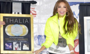 Thalía regresó a México