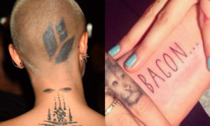 tatuajes escondidos de las celebridades