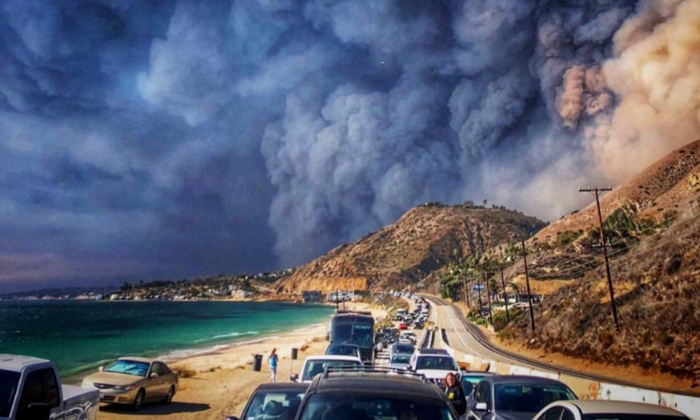 Los incendios en California