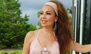 Thalía hizo un drama en el cine