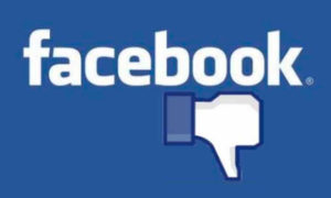 Facebook cae de nuevo