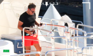 Luis Miguel fue visto en su yate