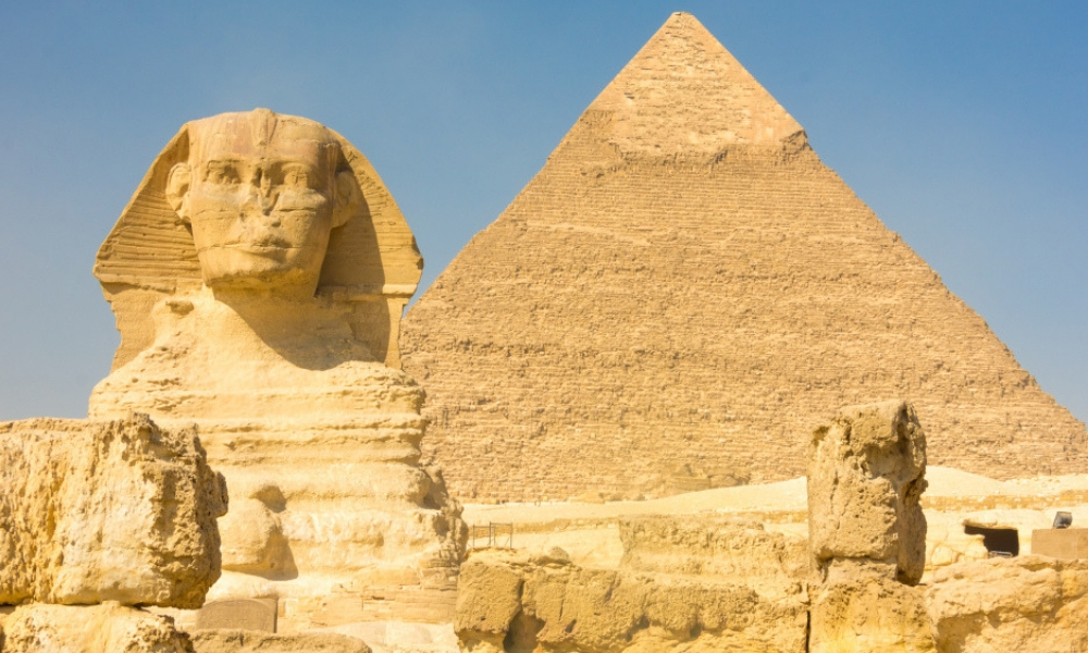 cómo construyeron las pirámides de Egipto