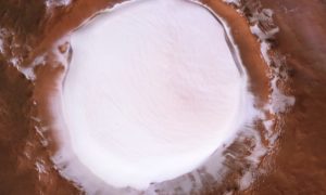 Crater en MArte