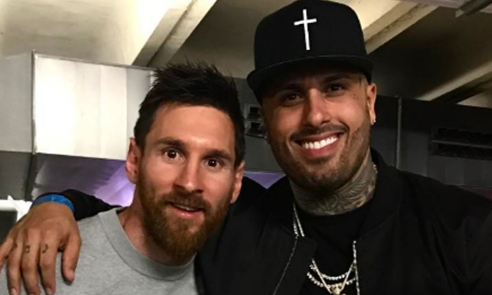 Messi se vuelve fan de Nicky Jam