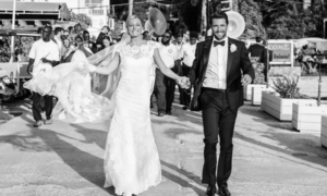 Emily VanCamp y Josh Bowman