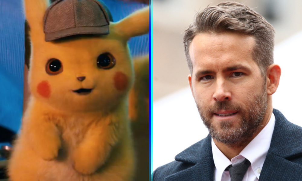 Ryan Reynolds y Pikachu