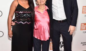 Libo, Yalitza y Alfonso Cuarón en ‘Roma’