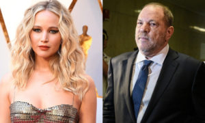 Jennifer Lawrence le responde a Harvey Weinstein