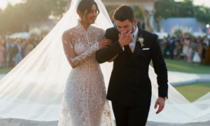 Nick Jonas lloró en su boda