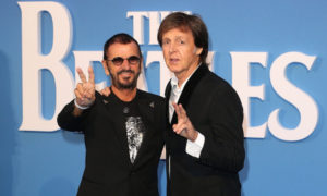 Ringo Starr y Paul McCartney