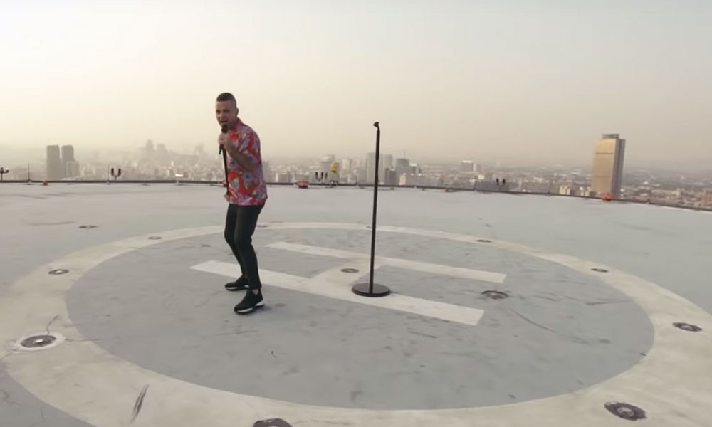 video que Robbie Williams grabó en la CDMX