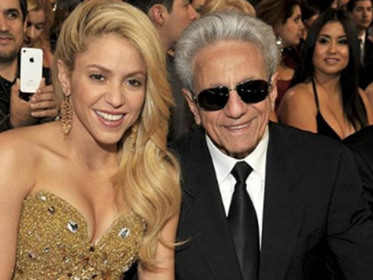 Shakira y su papá-Foto cortesía
