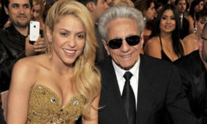 Shakira cantó con su papá