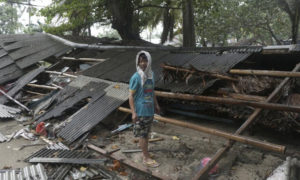 tsunami en Indonesia