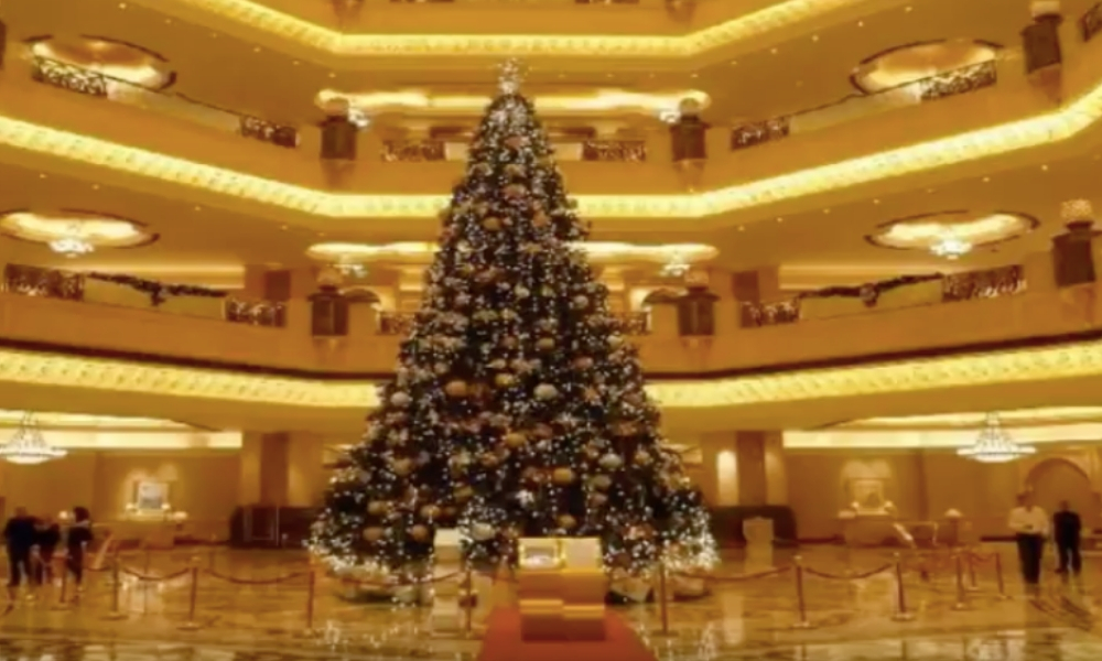 árbol de navidad más caro del mundo