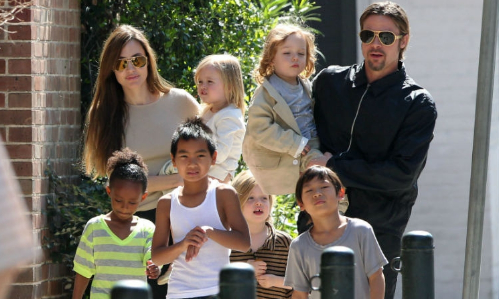 Angelina Jolie y Brad Pitt