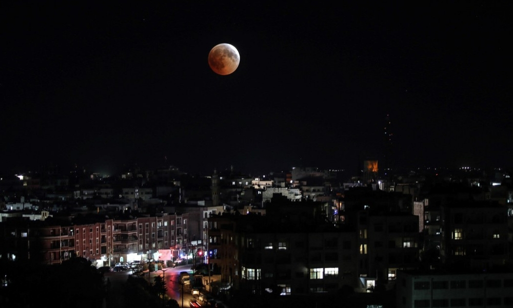 Eclipse lunar se podrá ver en todo el país