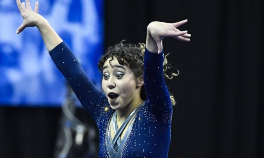gimnasta logró un 10 perfecto