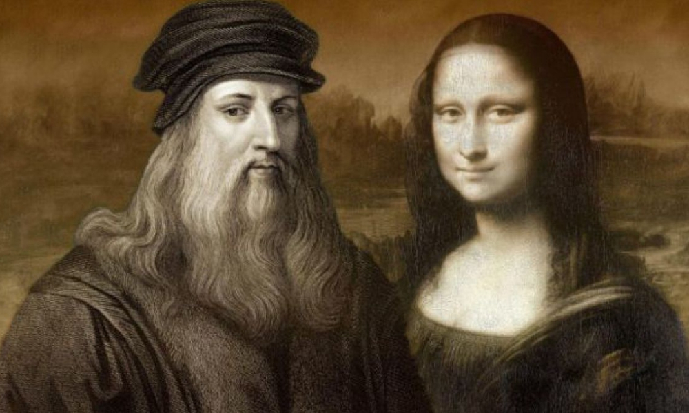 huella dactilar de Leonardo Da Vinci