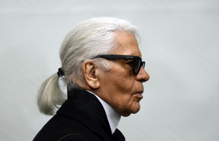 Falleció Karl Lagerfeld
