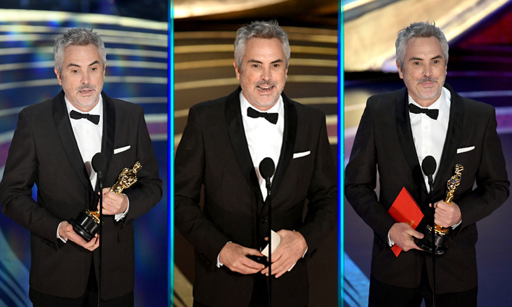 ‘Roma’ ganó tres Premios Oscar
