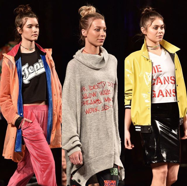 'Me canso ganso' llegó a pasarela de moda