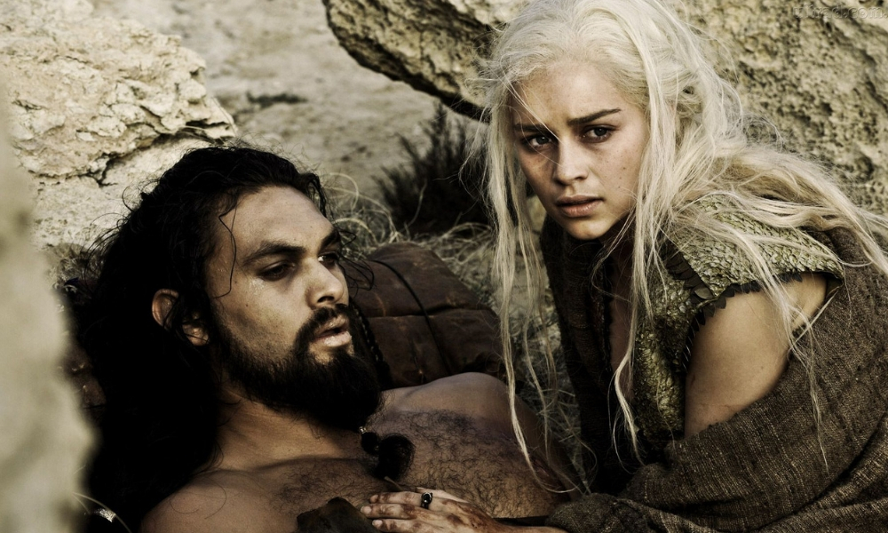 Daenerys y Khal Drogo en los Oscar